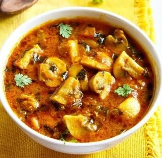 MUSHROOM MALAI METHI