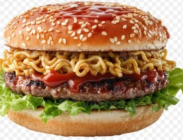 NOODLE BURGER