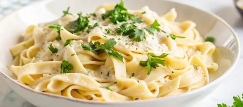 WHITE SAUCE PASTA